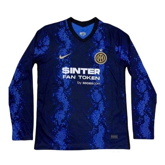 Thailande Maillot Inter Milan Domicile ML 2021-22